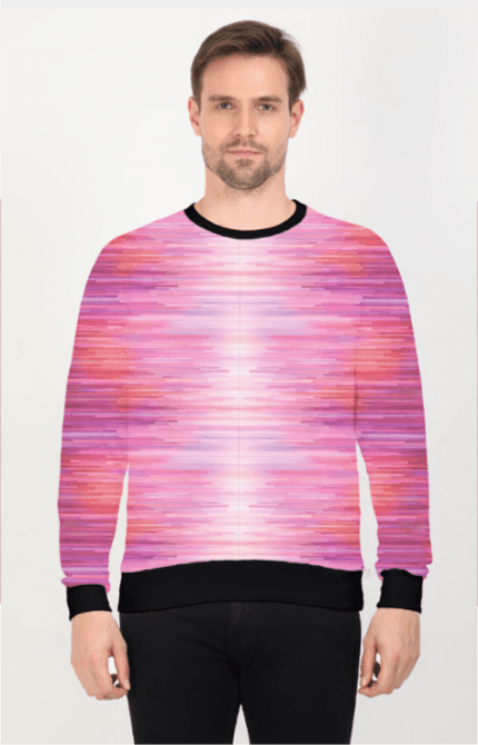 Unisex AOP Sweatshirt Crystal Rainbow