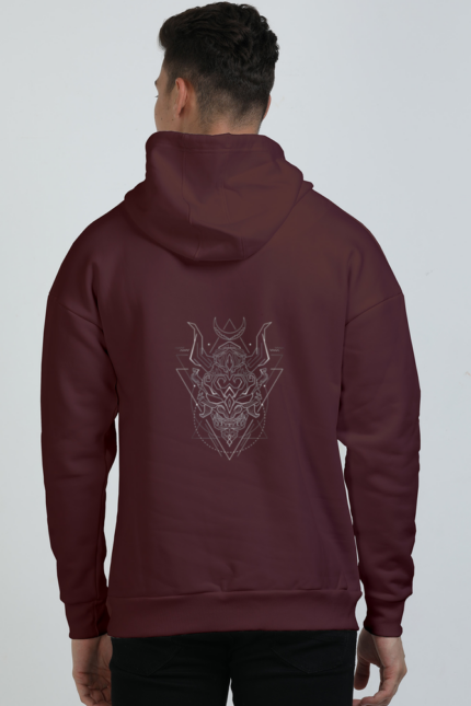 Vector Art Glow In Dark Unisex Hooded Sweatshirt – Fusionwear