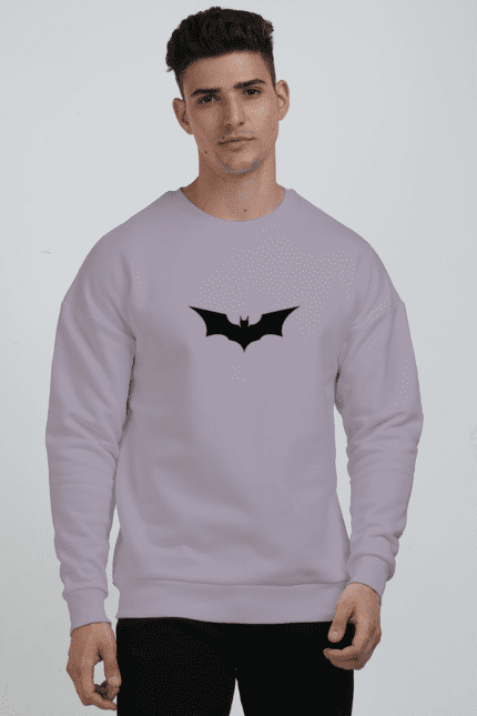 Unisex Oversized Bat Printed “Glow in the Dark” T-Shirt | Fusionwear