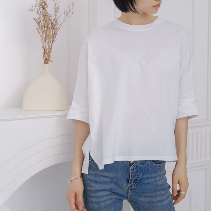 0e7d1845 b8c6 4d57 abc8 3c16ef78bc62 January 17th, 2025 https://fusionwear.net Loose-fitting Pure Cotton T-shirt Women's Large Version