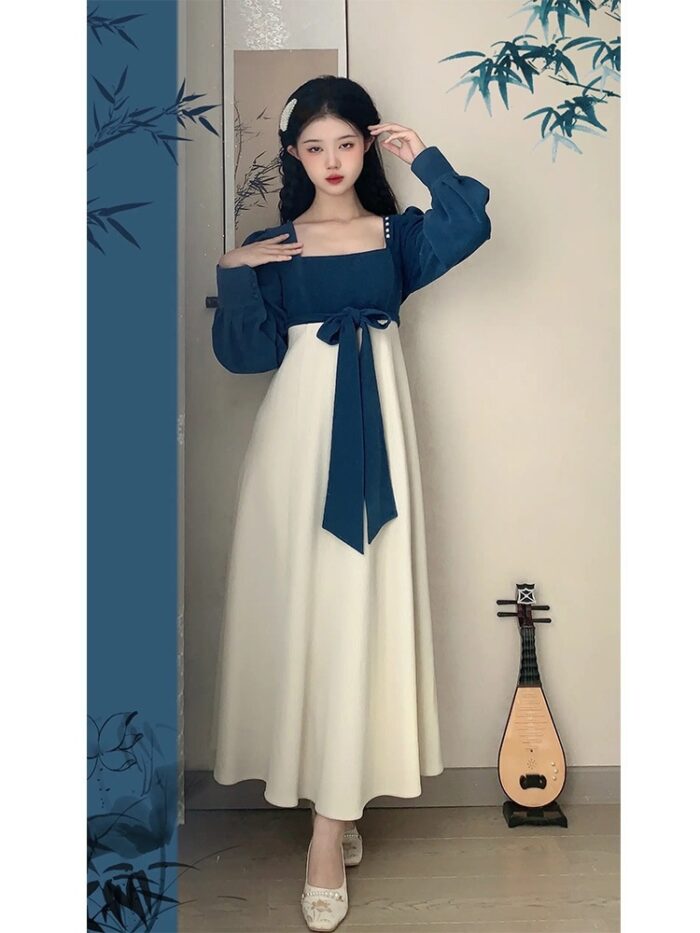 1706e9db 0ba3 4ab2 b94a 235b0a92dd0e November 21st, 2024 https://fusionwear.net Long Sleeve Square-neck Dress