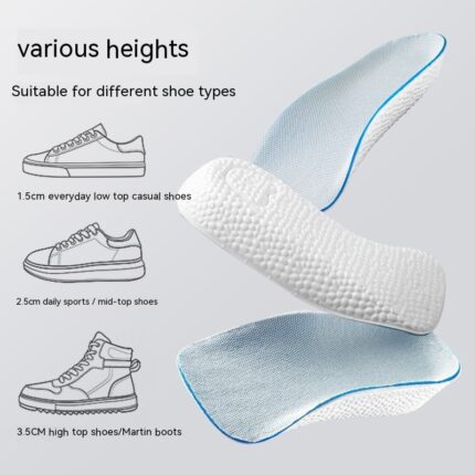 Men’s 7-point Raised Plush Insoles