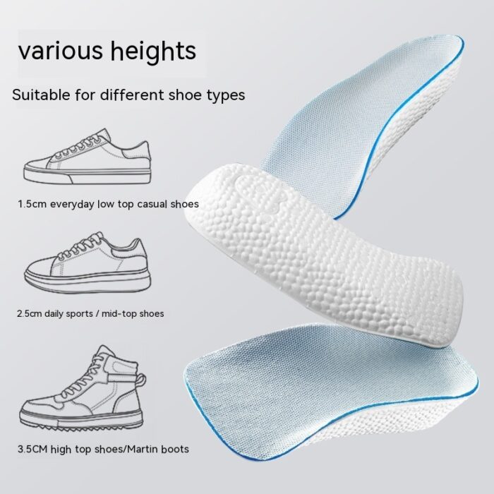 Men’s 7-point Raised Plush Insoles