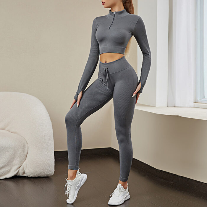 99538731 41c0 43fb b52e 861453e873a5 November 21st, 2024 https://fusionwear.net Seamless Fitness Yoga Wear Suit Sweat-absorbent Women